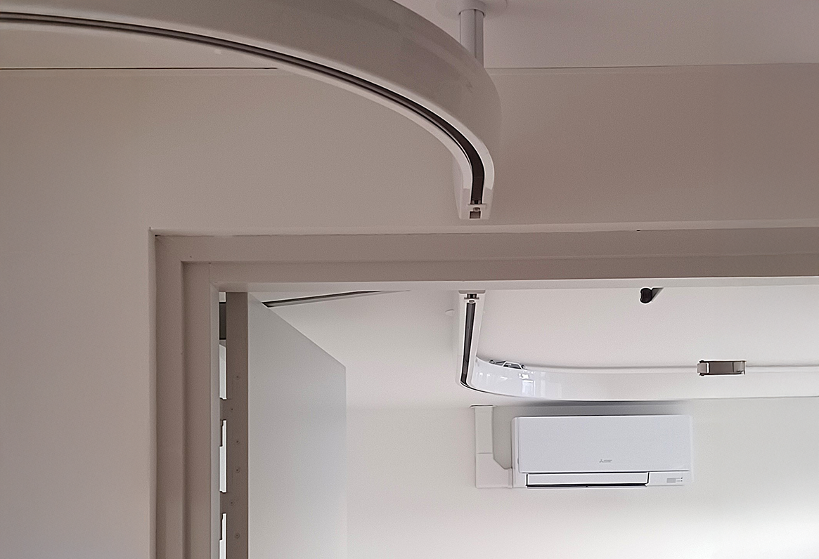 Curved Room to Room Lift